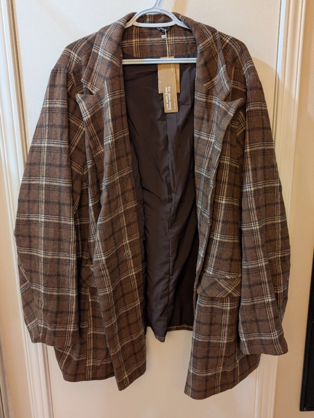 Brown blazer - size 28 BNWT